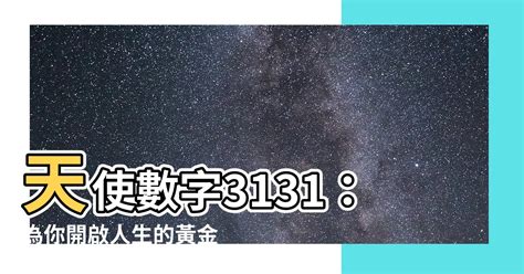 天使數字3131 富貴植物